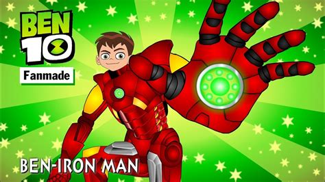 NMT Cartoon Ben 10 Iron Man Fanmade Transformation YouTube