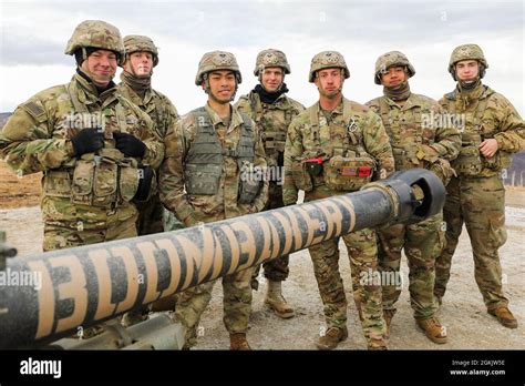 Paratroopers Assigned To Bravo Battery Nd Battalion Th Parachute