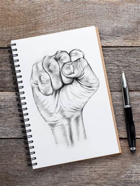 Fist Drawing - How to Draw a Realistic Fist! - Art in Context