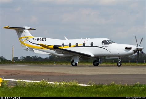 F HGET Pilatus PC 12 47E Get1jet Tim Lowe JetPhotos