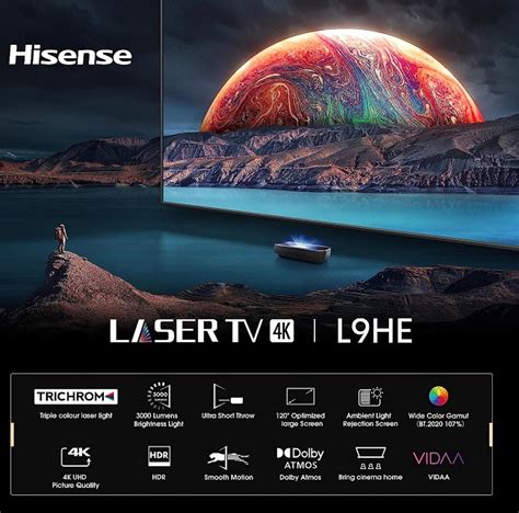 Hisense 120-inch 4K Laser TV, Tornado 50″ and 55″ 4K QLED and A6K 43 ...