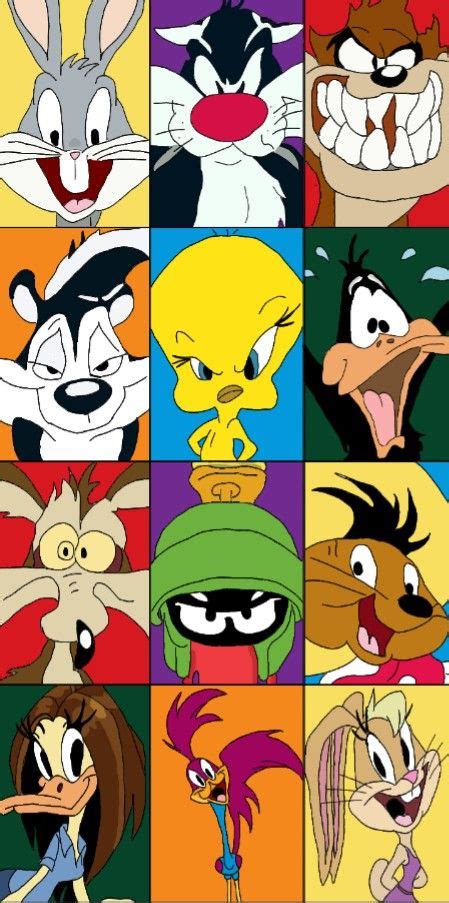 Луни тюнз | Рисунки персонажей диснея, Рисунки персонажей, Дисней картины