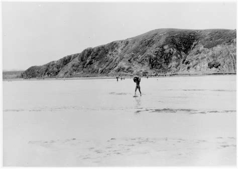 Naked People Fording A River Historical Photographs Of China