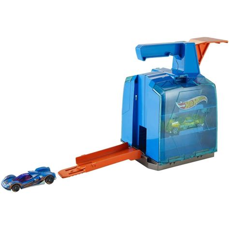 HOT WHEELS Mała Walizka z Wyrzutnią GCF