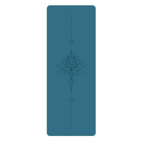 Каучуковый коврик для йоги Bloom Sea 185*68*0,5 см нескользящий ...