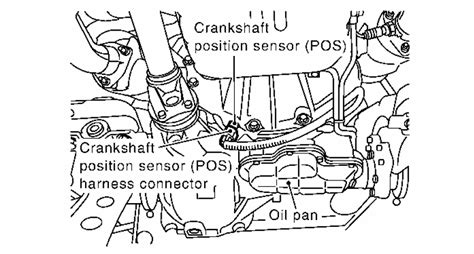 Location Of The 2 Crankshaft Position Sensors Have Parts 2003 Pathfinder 3 5 V6 2wd Looked In