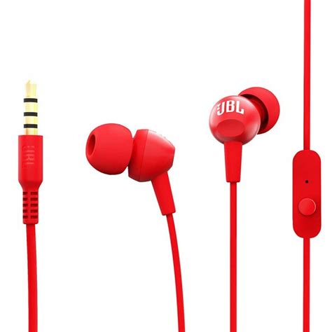 JBL C100SI Wired In-Ear Headphones - Red | C100SI | AYOUB COMPUTERS ...
