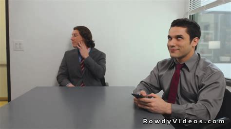 Gay Rimjob And Anal Sex In The Office During Working Time