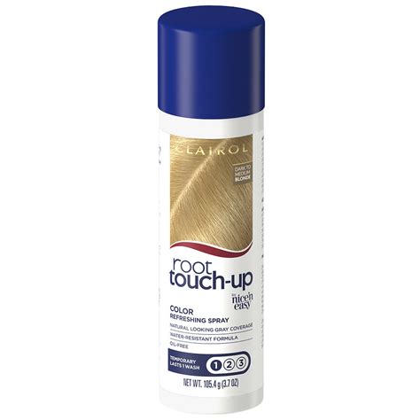 Clairol Nice N Easy Root Touch Up Color Refreshing Spray Dark To Medium Blonde Walgreens