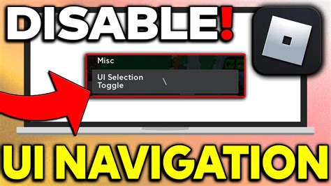 How To Disable Ui Navigation In Roblox Fix Cant Move Glitch Youtube