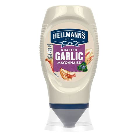 Hellmann S Roasted Garlic Mayonnaise Ml Storefront En