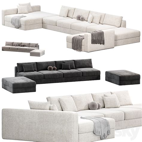 Harold Sofa By Meridiani Sofas Sofa D Model