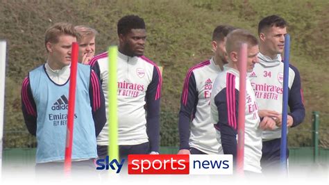 Thomas Partey Returns From Injury To Join Arsenal Training YouTube