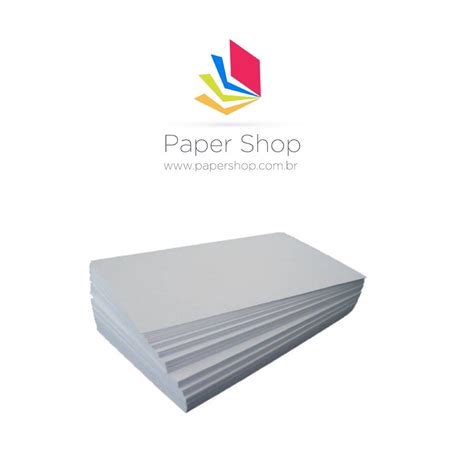 Papel Sulfite Offset Branco G M A Folhas