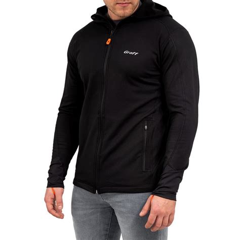 Кофта черная Graff (225-1-BL)