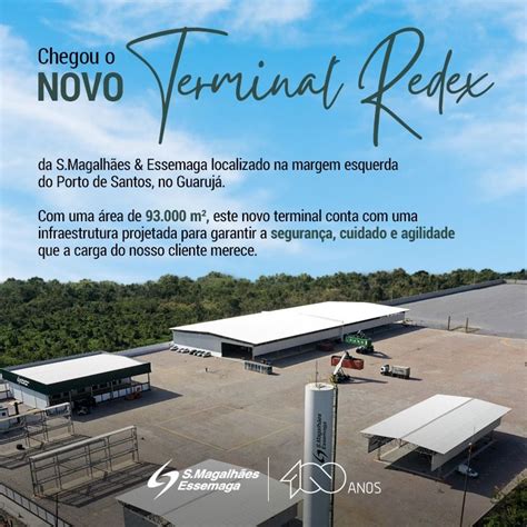 S.magalhães & Essemaga - Terminal - Redex - I - Com alegria comunicamos que o novo Terminal Redex da S. Magalhães ...