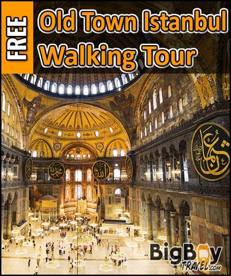 Old Town Istanbul Free Walking Tour Map - Sultanahmet Guide