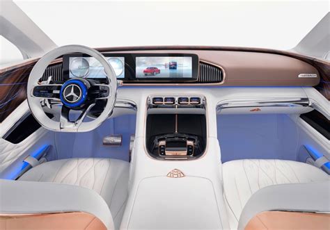 Foto Mercedes Vision Maybach Ultimate Luxury Concept Interni Patentati