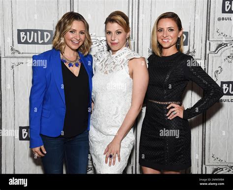 Actors Beverley Mitchell From Left Jodie Sweetin And Christine Lakin