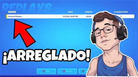 CÓMO ARREGLAR EL BUG DE REPETICIONES REPLAY EN FORTNITE REPETICIONES