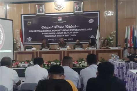 Ini Daftar Nama Caleg Bitung Terpilih Sesuai Rapat Pleno Kpu Jagosatu