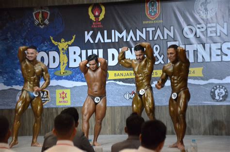 Atlet Binaraga Tapin Juara Umum Kalimantan Open Body Building Fitness