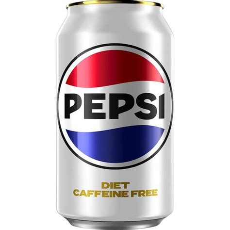 Pepsi Diet Caffeine Free Bold Cola Flavor In A 12 Oz Can Beverage