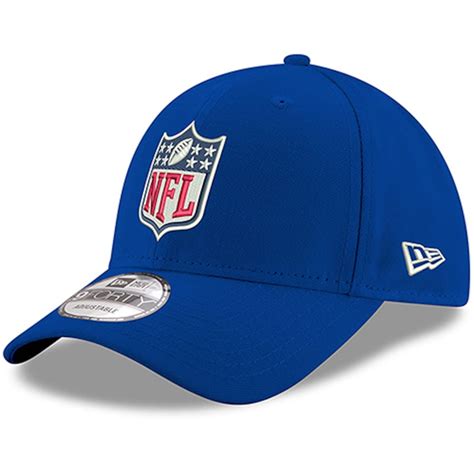 New Era Nfl Shield Royal Logo 9forty Adjustable Hat