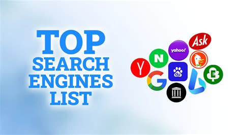 Top Internet Search Engines