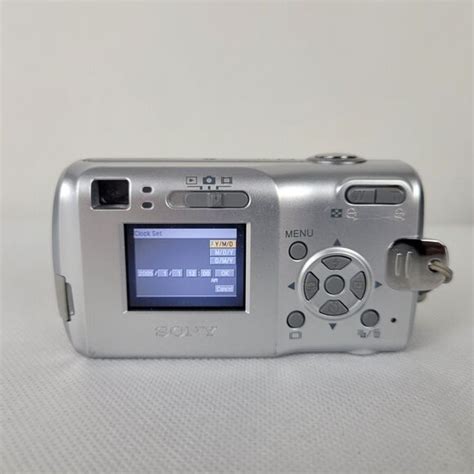 Sony Cameras Photo Video Sony Cybershot Dscs Mp Silver Retro