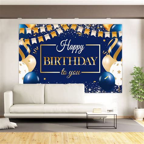 Custom Birthday Celebration Decoration Backdrop M-05 – Dbackdrop