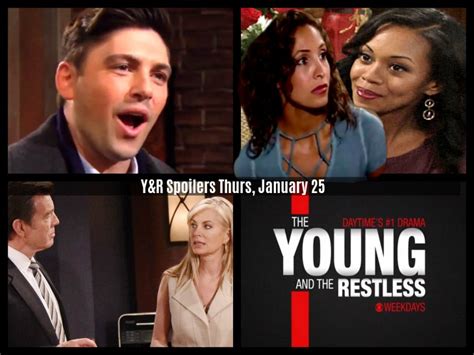 The Young And The Restless Spoilers Thursday January 25 Noah Learns