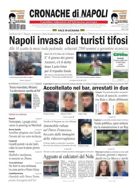 Le Prime Pagine Di Domenica 30 Aprile 2023 Il Post