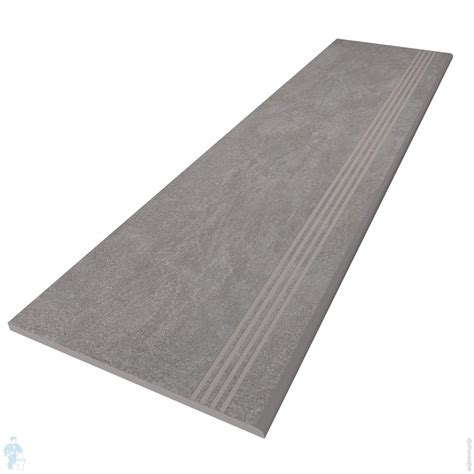 Ступень керамическая Estima Spectrum Grey SR01 (300х1200) серая (шт ...