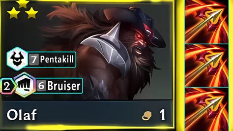 Ascended Olaf ⭐⭐⭐ 3x Hurricane Triplekills 7 Pentakill 6 Bruiser