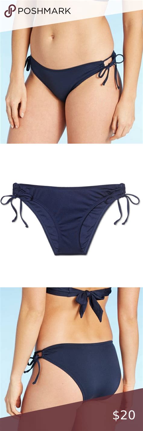 Blue Navy Bikini Keyhole Hipster Kona Sol In 2020 Hipster Bikini