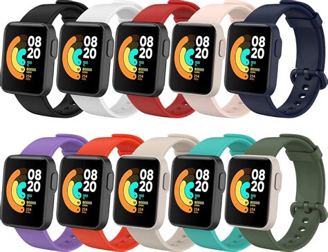 Bdig Pcs Kompatibel F R Xiaomi Mi Watch Lite Armband Redmi Watch