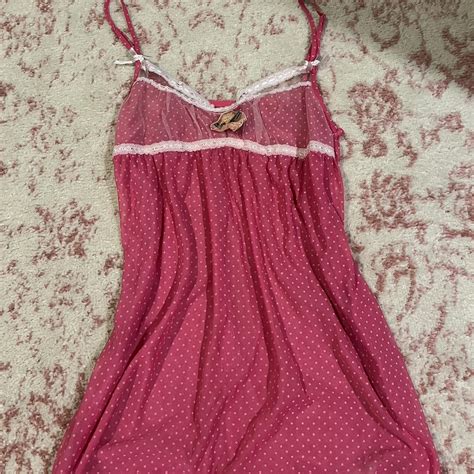 Vintage Babydoll Lingerie Camisole Size Medium Depop