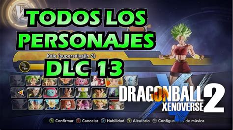 Dragon Ball Xenoverse 2 Todos Los Personajes Trajes Y Escenarios Con