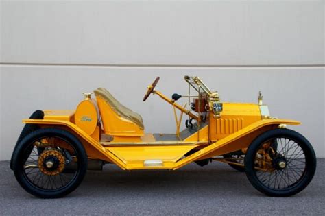 1912 Brass Era Henry Ford Model T Speedster Shiny Brass Era Antique Automobile For Sale Photos