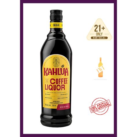 kahlua liqueur coffee ml abv foc ml miniature pet bottle
