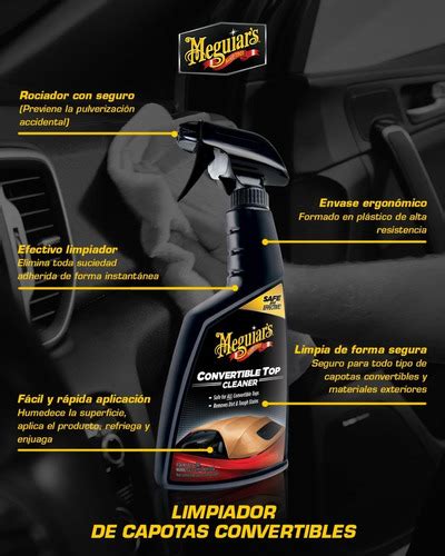 Limpiador De Capotas Meguiars Convertible Top Cleaner Mercado Libre