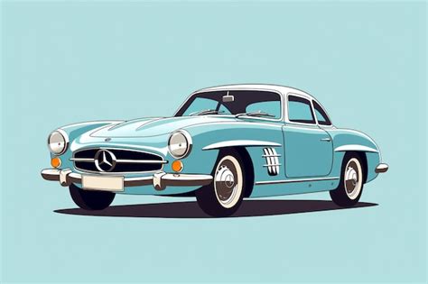 Premium AI Image | Timeless Treasures Vintage Car Artistry Honoring Automotive Heritage