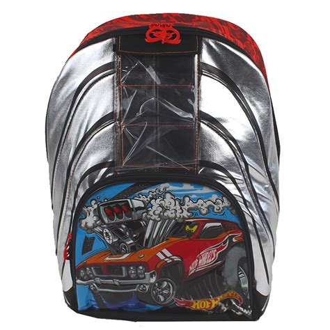 Mochila Hot Wheels Grande Sestini Shopee Brasil
