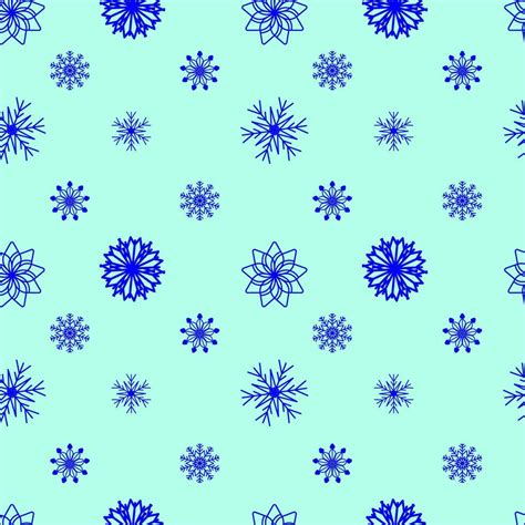 Snowflake seamless pattern 36335899 Vector Art at Vecteezy