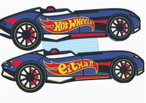 Archivo Stl Llavero Auto Hotwheels Objeto Para Impresora D Para