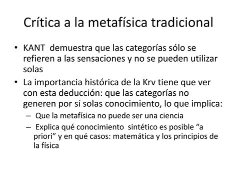 Kant Teoría Del Conocimiento Ppt