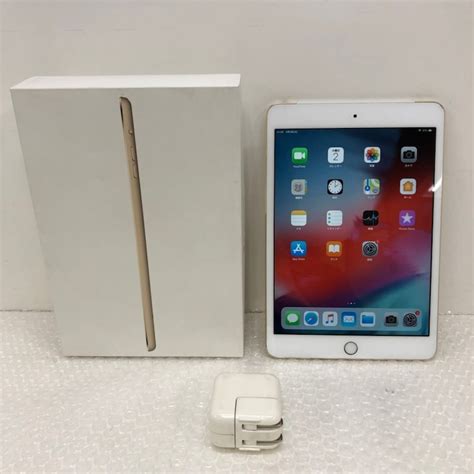 Yahooオークション Apple Ipad Mini 3 ゴールド 64gb A1600 Mgyn2j