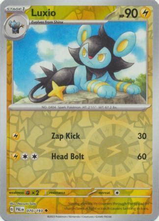 LUXIO 070 193 PALDEA EVOLVED REVERSE HOLO NM EBay