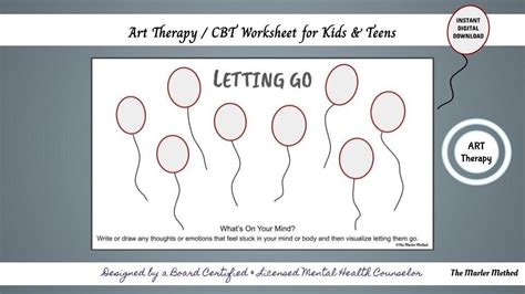 Art Therapy Worksheets Printable Mental Health Games And Act